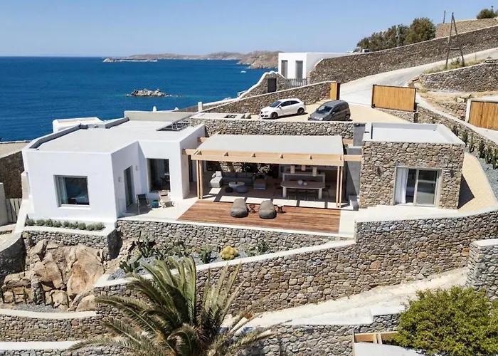 Lilium Iii - Panoramic View Over Psarou Bay! فيلة بسارو