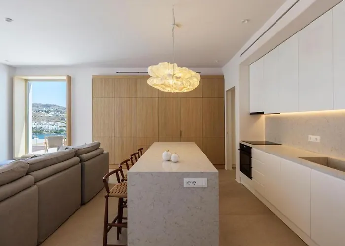 Lilium Iii - Panoramic View Over Psarou Bay! Vila