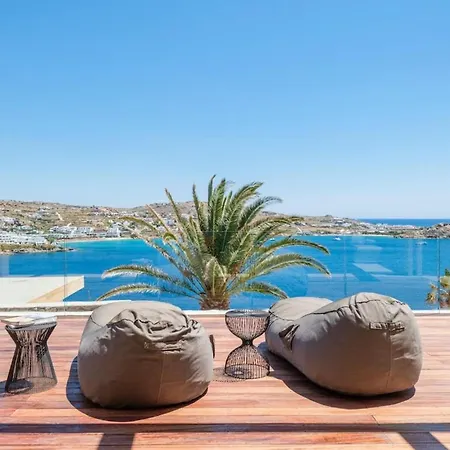 Lilium Iii - Panoramic View Over Psarou Bay! プサロウ