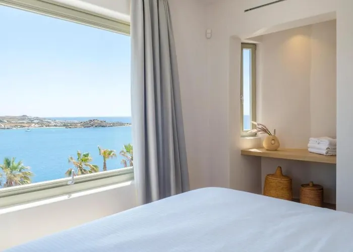 Willa Lilium Iii - Panoramic View Over Psarou Bay! Psarrou