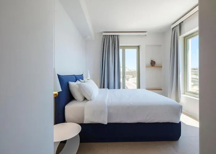 Lilium Iii - Panoramic View Over Psarou Bay! 빌라