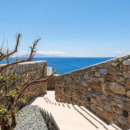 ヴィラ Lilium Iii - Panoramic View Over Psarou Bay! *