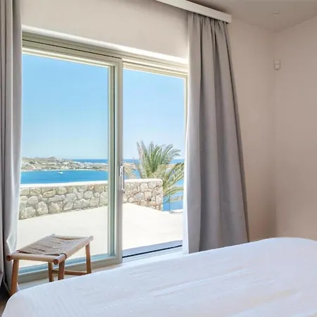 Lilium Iii - Panoramic View Over Psarou Bay! ヴィラ *
