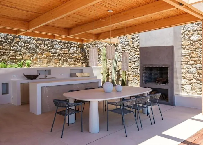 Vila Lilium Iii - Panoramic View Over Psarou Bay! *